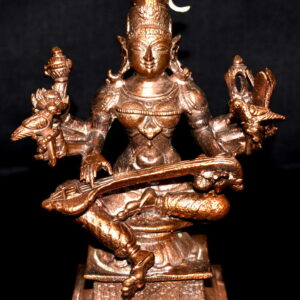 Goddess Matangi / RajaShyamala Devi Idol In Pure Solid Copper