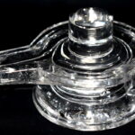 Sphatik Shivling With Yoni Base - 220 gms