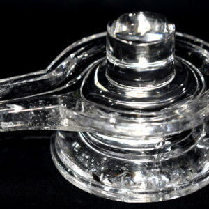 Sphatik Shivling With Yoni Base - 220 gms