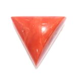 Red Coral Triangular - 9.63 Carats