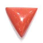 Red Coral Triangular - 10.86 Carats