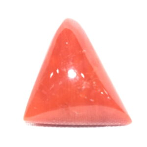 Red Coral Triangular - 7.08 Carats
