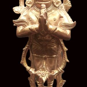 Lord Hanuman In Pure Solid Copper - 5 Inches
