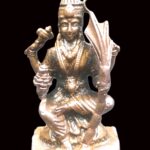Goddess Lalita Devi Idol In Pure Solid Copper