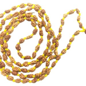 1 Mukhi Rudraksha Mala - 108+1 Beads