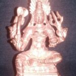Goddess Shakti / Karumari Amman / Chowdeswari / Mariamman Idol In Pure Solid Copper