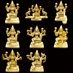 Ashta Laxmi Idols Set - 2.5 inches