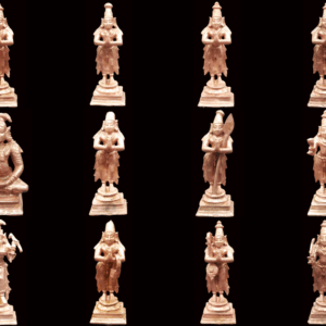 12 Alvar Saints Set in Pure Solid Copper
