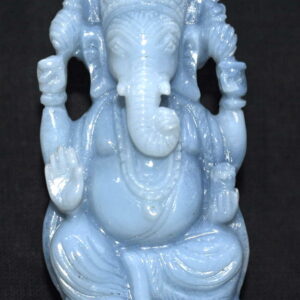 Lord Ganesha in Natural Opal Gemstone - 155 Carats