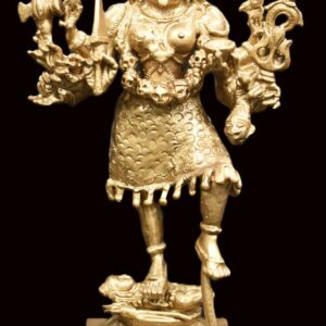 Kali - Mahakali Idol in Pure Solid Copper - 6 Inches