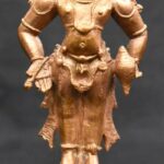 Lord Panduranga / Vitthal Idol In Pure Solid Copper - 5.5 inches
