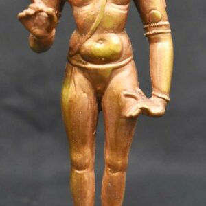 Lord Kartikeya - Bala Murugan - Palani Murugan In Pure Copper - 5 inches