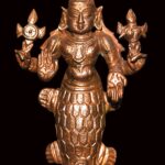 Matsya Idol In Copper - 3 inches