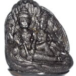 Laxmi Narayan Idol on Golden Padmanabha Shaligram