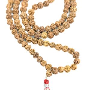 7 Mukhi Rudraksha Mala - 108 Beads - 10 mm