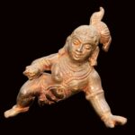 Bal Krishna Idol / Laddo Gopal In Pure Solid Copper - 3 inches